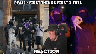 Kraayziie Reacts To RFA17 | First Things First X Trzl