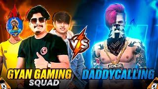 GAYAN GAMING CALL ME NOOBON LIVE STREAM || DADDY CALLING SQUED VS RAI STAR AND GYAN GAMING SQUED