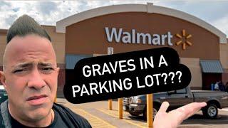 A Mausoleum in a Walmart Parking Lot ! Strangest and Creepiest Abandoned Cemetery I’ve Ever Seen