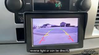 LeeKooLuu Backup Camera for Cars/ SUVs/ Trucks: Easy Install, Clear Image, Night Vision