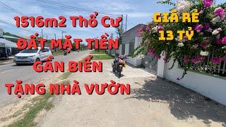 Chủ cần tiền bán nhanh lô đất Quảng Nam 1516m2 full thổ cư, mặt tiền kinh doanh, tặng nhà vườn, rẻ.