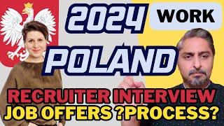 2024 POLAND RECRUITMENT AGENCY INTERVIEW | JOBS ? | CONDITIONS ? | SALARY ? | RESIDENCE PERMIT ?