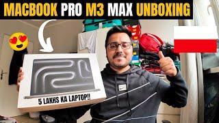 I Bought New Macbook Pro M3 MAX Unboxing| SHOULD YOU BUY APPLE PRODUCTS LAPTOPS FROM POLAND OR INDIA