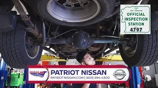 Patriot Nissan- Free NH State Inspections   0120