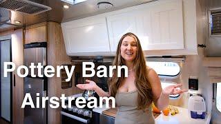 Airstream Pottery Barn Tour | Family of 4 Full Time RV Living | **Special Feature