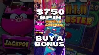 $750 BUY A BONUS ON THIS BANK BUSTER FOR THE JACKPOT  #shorts #fyp #casino