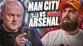 "The Treble Beats The Invincibles!" Fans Clash Before Man City v Arsenal | Agree To Disagree