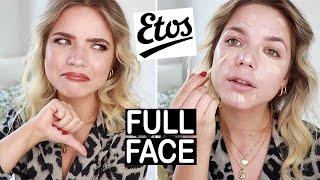 ETOS FULL FACE MAKE-UP LOOK! (niet best..) | Kristina K 