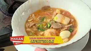 Rocky Jeff Menjajal Pedas Nikmat Seblak Dower Flamboyan | MAKAN RECEH (08/10/22)