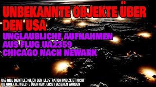 Unbekannte Objekte über den USA - Unglaubliche Aufnahmen aus Flug UA2359 am 16.12.2024