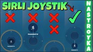 SIRLI JOYSTIK NASTROYKASI / PRO O'YINCHILAR FOYDALANADIGAN JOYSTIK / PUBG MOBILE