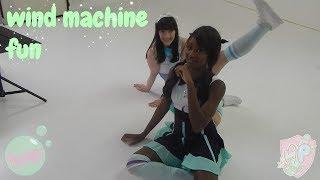 【Minty Pop Girls】 wind  machine fun【Bubble burst】【Kerry】 【Renee】 【Sophie】【Sandie】