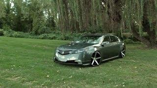 Acura TL on 20" Vossen VVS-CV3 Concave Wheels / Rims