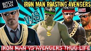 IRON MAN VS AVENGERS THUG LIFE MOMENTS HINDI | IRON MAN ROASTING AVENGERS | TONY STARK | YTTRENDS