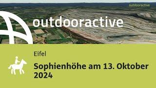 Flyover-Video: Sophienhöhe am 13. Oktober 2024