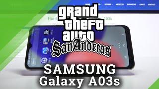 GTA San Andreas Gameplay on SAMSUNG Galaxy A03s - Android Game Review