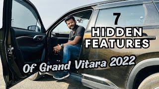 Hidden Features of Grand Vitara 2022 Chestnut Brown || Best car from Maruti Suzuki Ever.