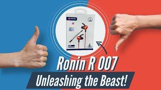  Hear the Heartbeat of Pakistan: Ronin R007 Gaming Earphones | Ultimate Sound Clarity for Gamers