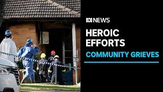 Community in mourning following death of children in fire | ABC News