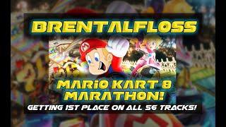 Announcing the Brentalfloss Mario Kart 8 MARATHON!