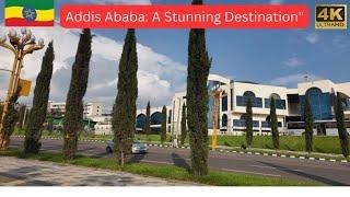 Addis Ababa Beautiful Place: 4K Walking Tour in 2024