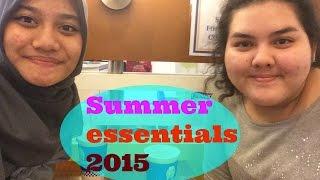 Summer Essentials 2015 collab with anys nadhilah