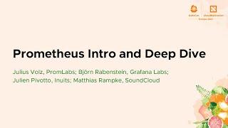 Prometheus Intro and Deep Dive - Julius Volz, Björn Rabenstein, Matthias Rampke