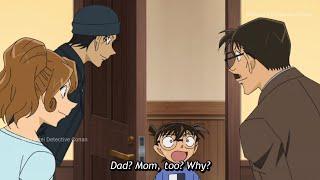 ️‍Conan got fooled by his father and Akai Shuichi  #edogawaconan #detectiveconan #akaishuichi