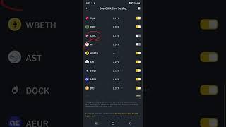 One-Click Simple Earn Binance 2024