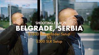 Expensive LEICA Rangefinder vs Affordable CONTAX SLR - Shooting Film in Serbia