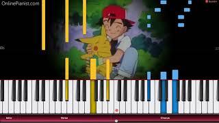 Pokémon Theme - Piano Tutorial