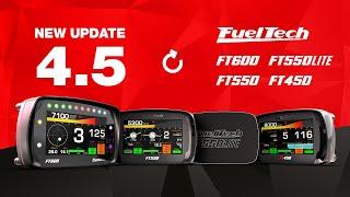 FuelTech Releases Version 4.5 Software Update for PowerFT Engine Management Systems!