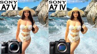 Sony A7 V VS Sony A7IV Camera Test Comparison