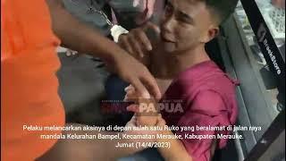 PENCURI MOTOR TERTANGKAP TANGAN DI MERAUKE