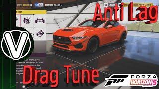 Forza Horizon 5 | Mustang GT 2024 Drag Tune *Anti Lag* (Forza Horizon 5 Guides)