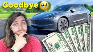 I sold my Tesla…