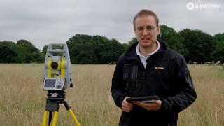 GeoMax Zoom90 Robotic Total Station Surveying Tutorial