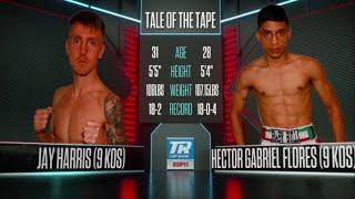 Jay Harris VS Hector Gabriel Flores | FULL FIGHT In WALES 11/26/21 