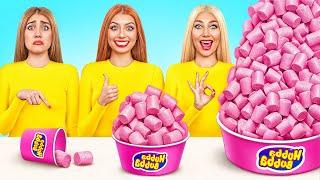 Big, Medium and Small Plate Challenge | Funny Situations in Kitchen by Mega DO Challenge