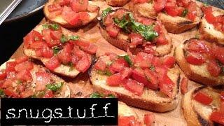 Italienische Bruschetta / Rezept für Vorspeise // Episode 0019