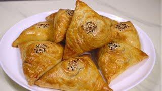 REAL Puff Crispy Uzbek SAMSAObedenye