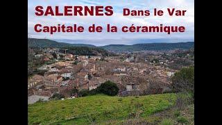 SALERNES Village animé du département du Var capitale de la céramique