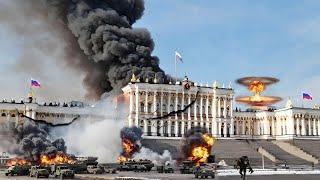 HAPPENED TODAY!Ukraine and the US Launch Stealth Missiles to Destroy the Russian Parliament Building