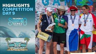 Highlights - Competition Day 9 - 2024 ISA World Surfing Games