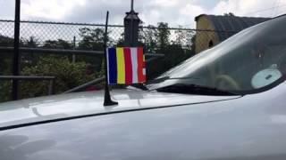 Buddist flag for car