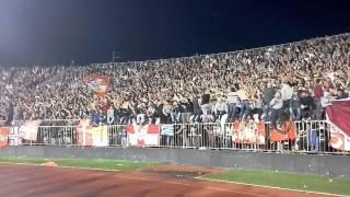 Partizan Belgrad - Crvena Zvezda 2014.04.26. Delije : "INDIA, PAKISTAN..."