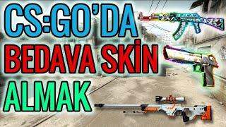 BEDAVA CSGO SKİNİ ALMA- BEDAVA CSGO SKİNİ NASIL ALINIR?(2022)