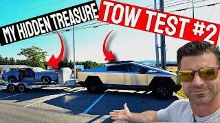 I had a Rare Muscle Car Hidden in my Garage for years and tried to tow it with my Cyber Truck