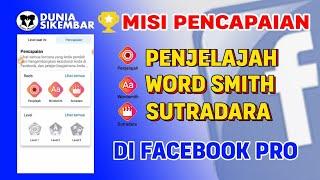 Cara selesaikan 3 Misi sekaligus di fitur pencapaian fb profesional