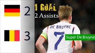 Allemagne vs Belgique 2023 Match Amical Résumé - Tous les Buts et temps forts- De Bruyne est Magique